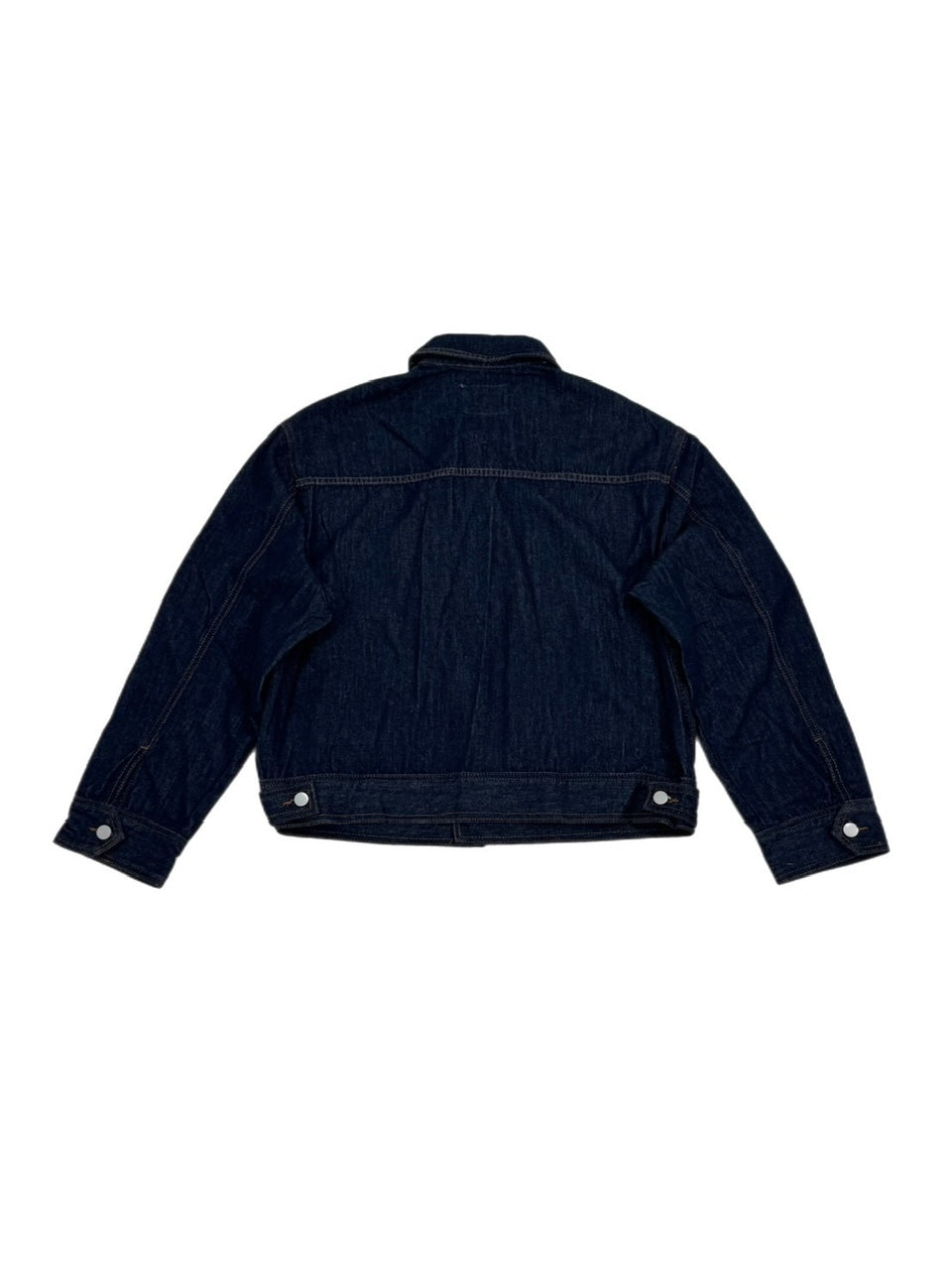 受注制【Chikashitsu +】2 pocket rigid denim jacket / 【チカシツプラス】ツーポケットデニムジャケット (2color)