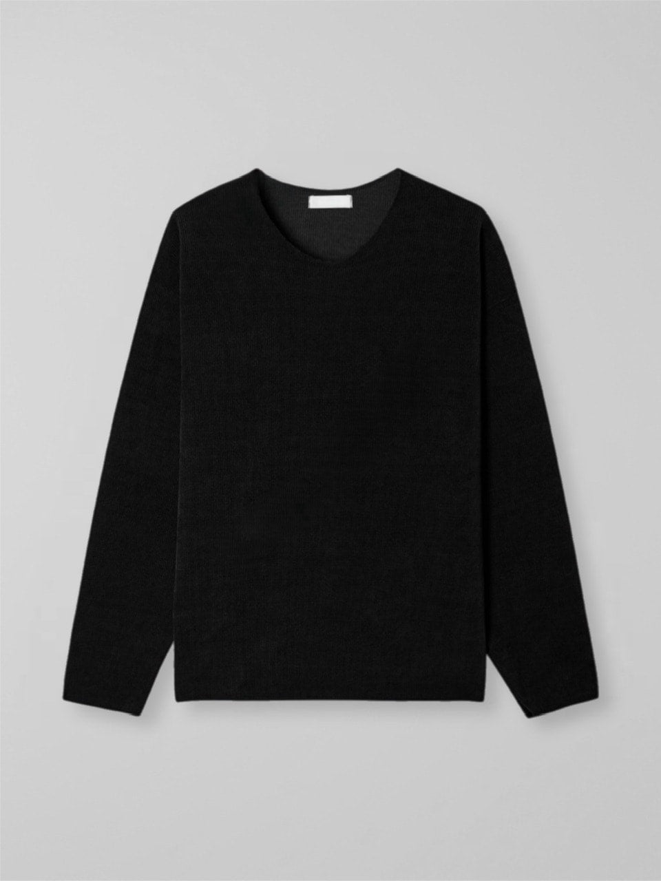 大阪店WEB限定受注制【Chikashitsu +】simple deck v neck knit / 【チカシツプラス】シンプルデッキブイネックニット (3color)