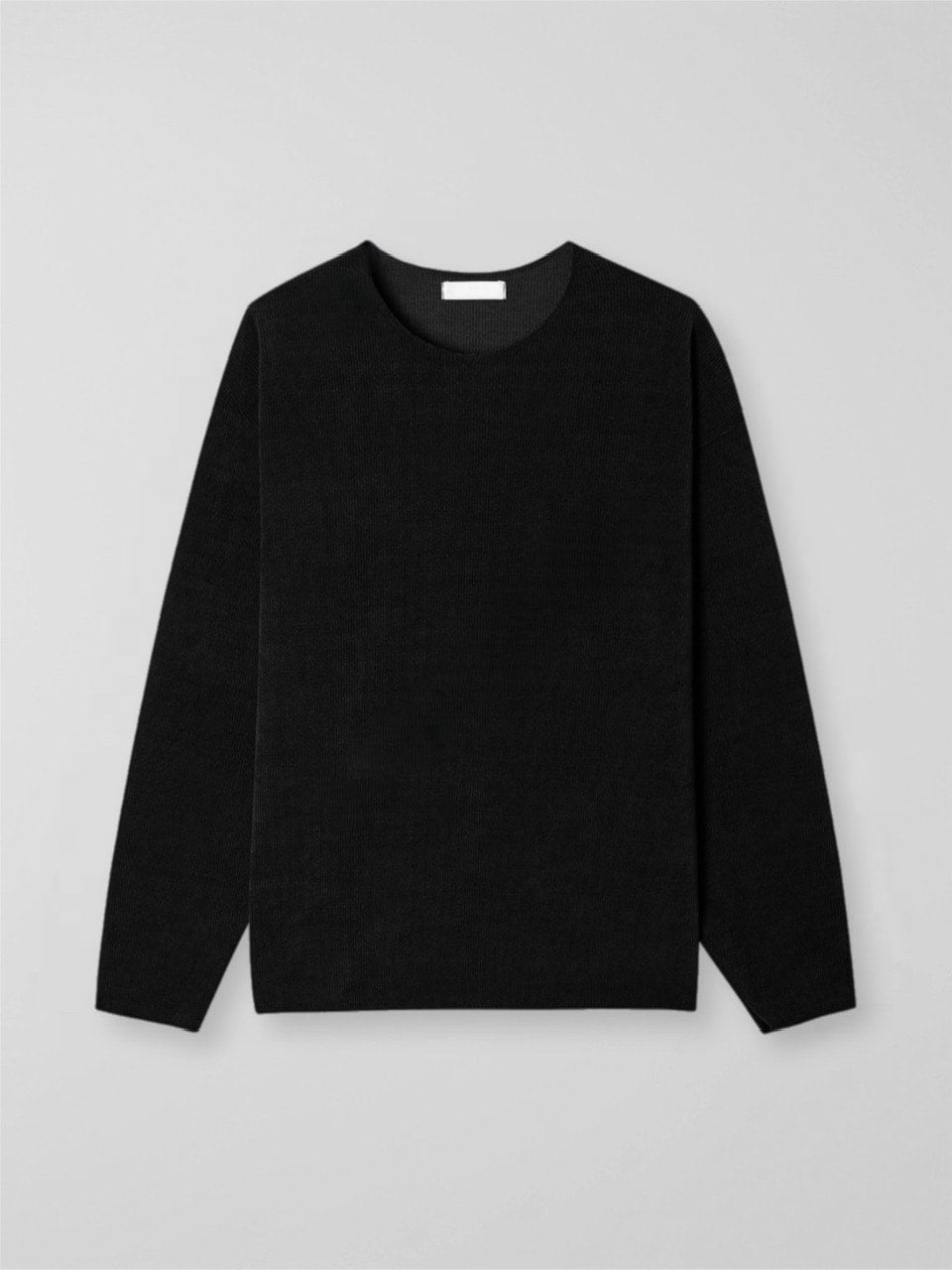 大阪店WEB限定受注制【Chikashitsu +】simple deck crew neck knit / 【チカシツプラス】シンプルデッキクルーネックニット (3color)
