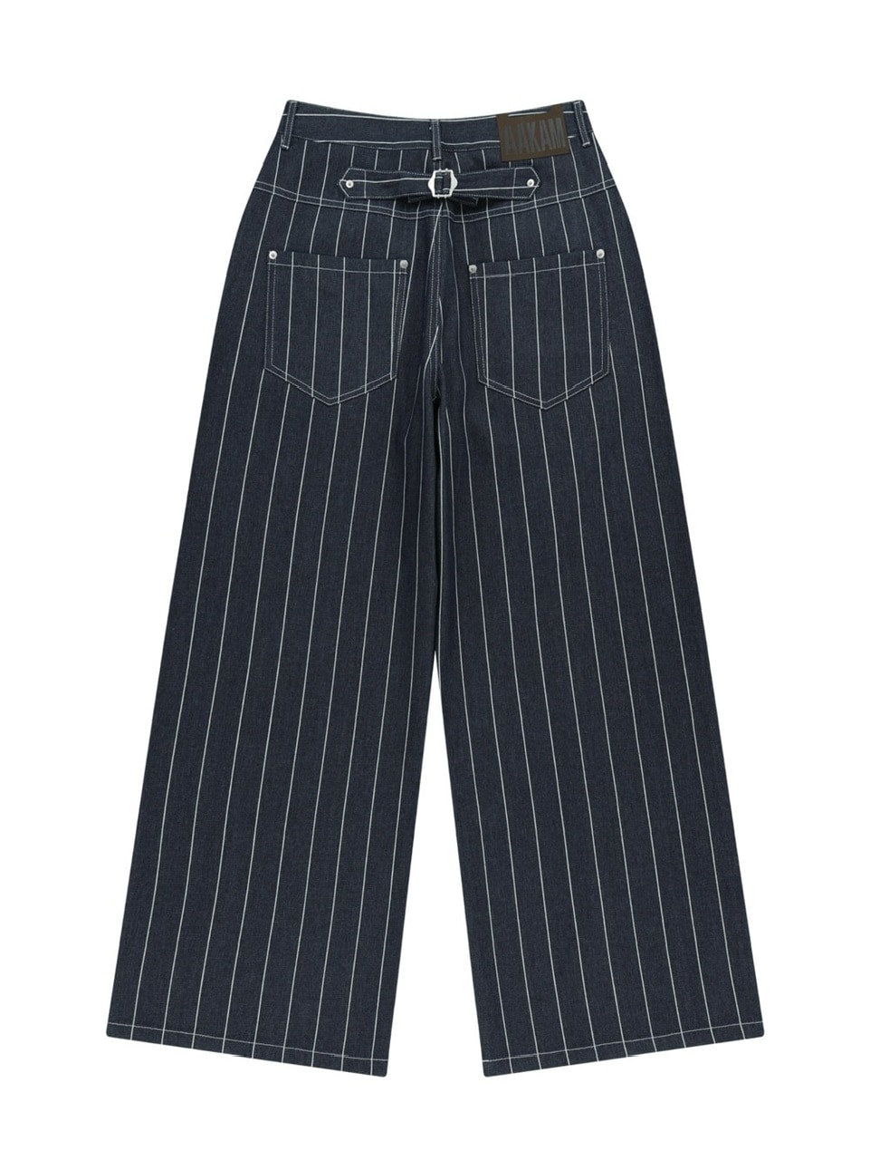 AAKAM】Striped Cinch Back Denim Pants – PRESSING WEB SHOP