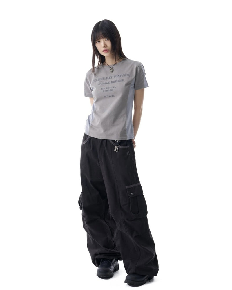 【AAKAM】Meshed Force Half Top