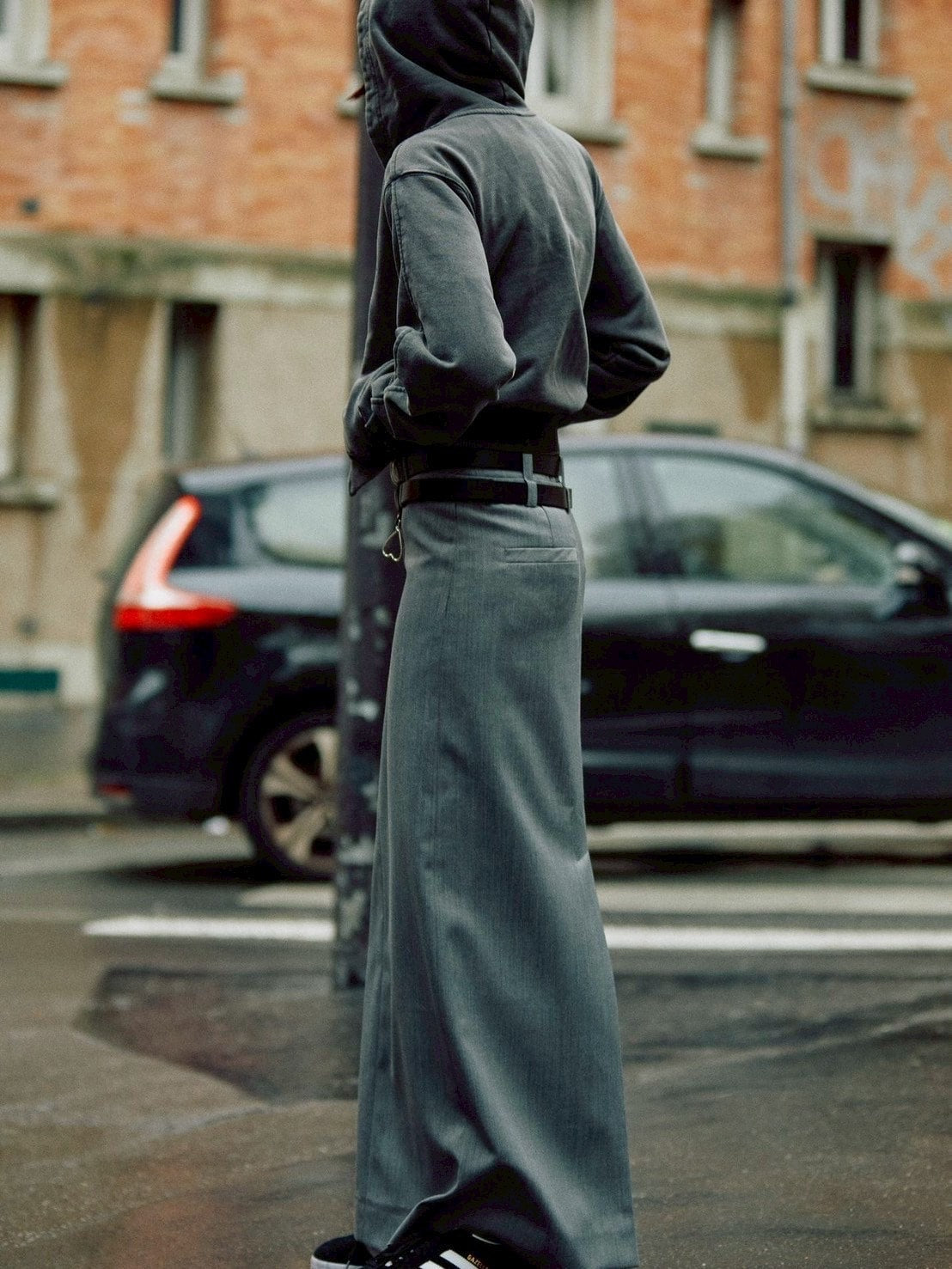 【LCDC】SNOW WASHED ZIP-FRONT HOODIE / 【エルシーディーシー・ティーエム】スノーウォッシュジップフロントパーカー