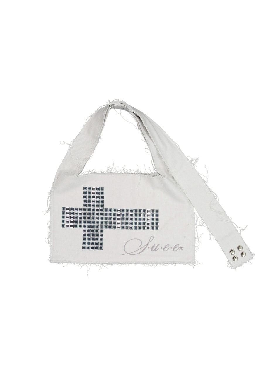 【SETUP‐EXE】TWO-WAY RAW CROSSBAG / 【セットアップエグゼ】ツーウェイロークロスバッグ