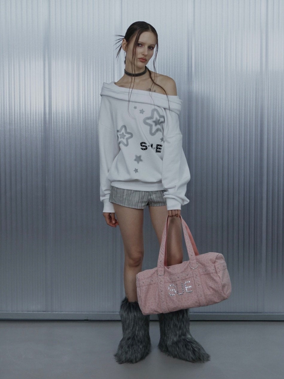 SETUP‐EXE】LEO STUDDED DUFFEL BAG / 【セットアップエグゼ】レオ