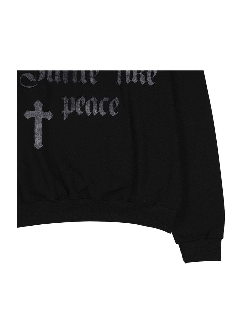 【FANCY CLUB】ROSARY NOIRER SWEATSHIRT / 【ファンシークラブ】ロザリーノイアースウェット長袖Ｔシャツ