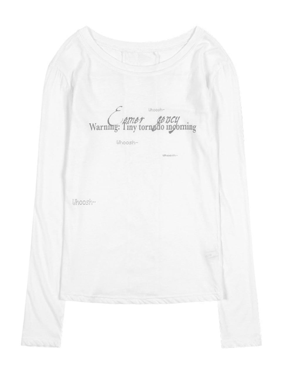 【FANCY CLUB】BACK CROSS LONG SLEEVE / 【ファンシークラブ】バッククロス長袖Ｔシャツ