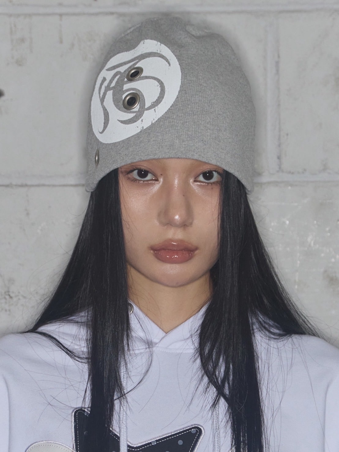 【FANCY CLUB】FY EYELET BEANIE / 【ファンシークラブ】ＦＹアイレットニット帽