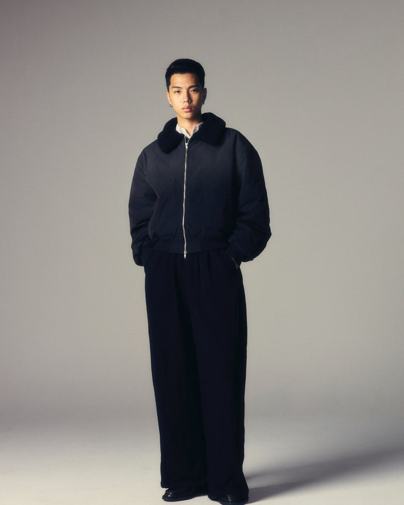 【CS】gradation boa blouson