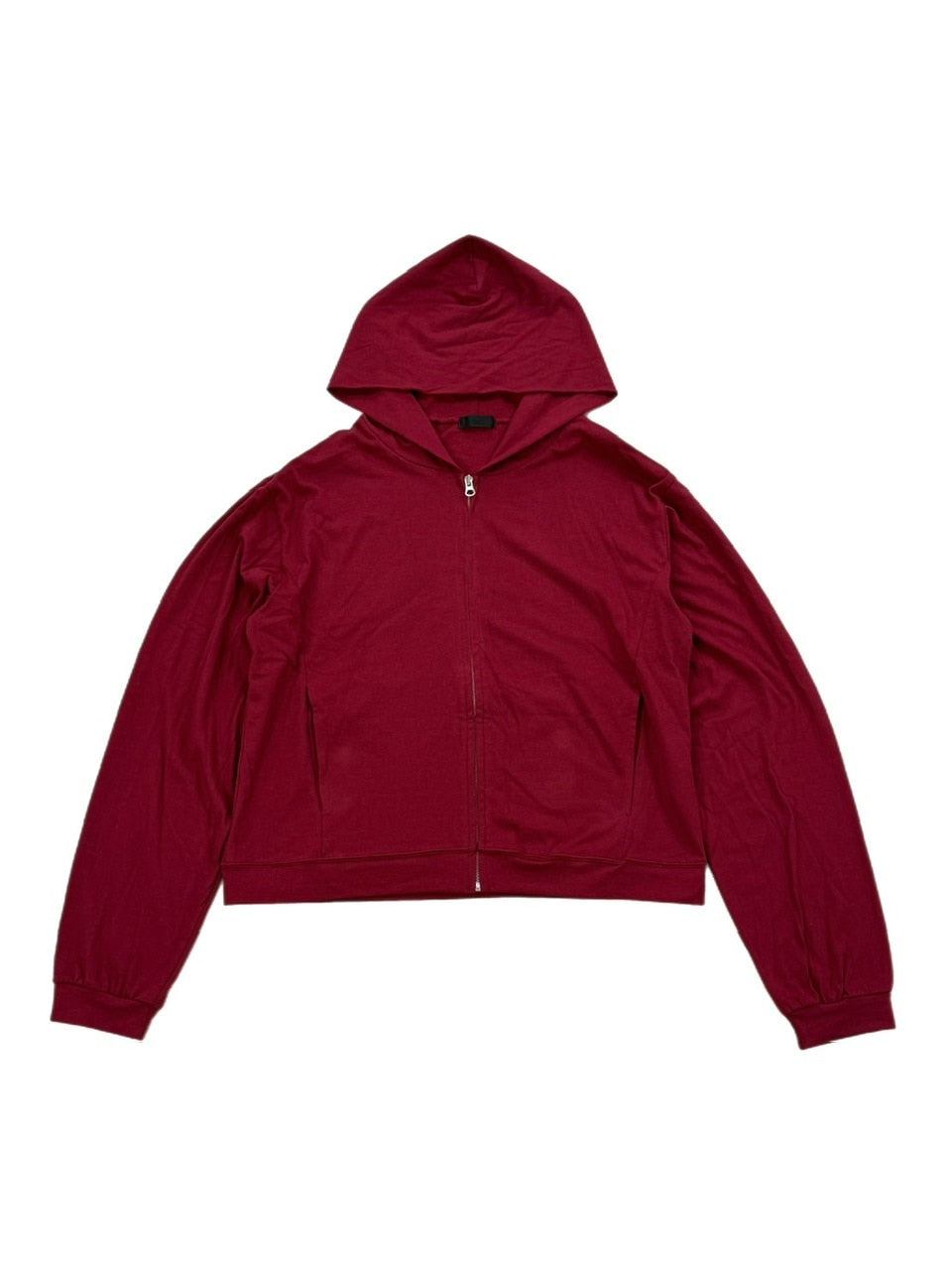 受注制【Chikashitsu +】light touch cropped hoodie / 【チカシツプラス】 ライトタッチクロップドパーカー (3color)