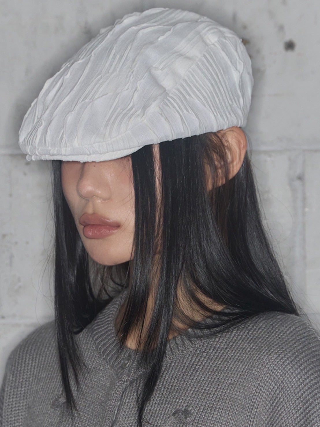 【FANCY CLUB】LACE BANDING HUNTING CAP / 【ファンシークラブ】レースバンディングハンチングキャップ