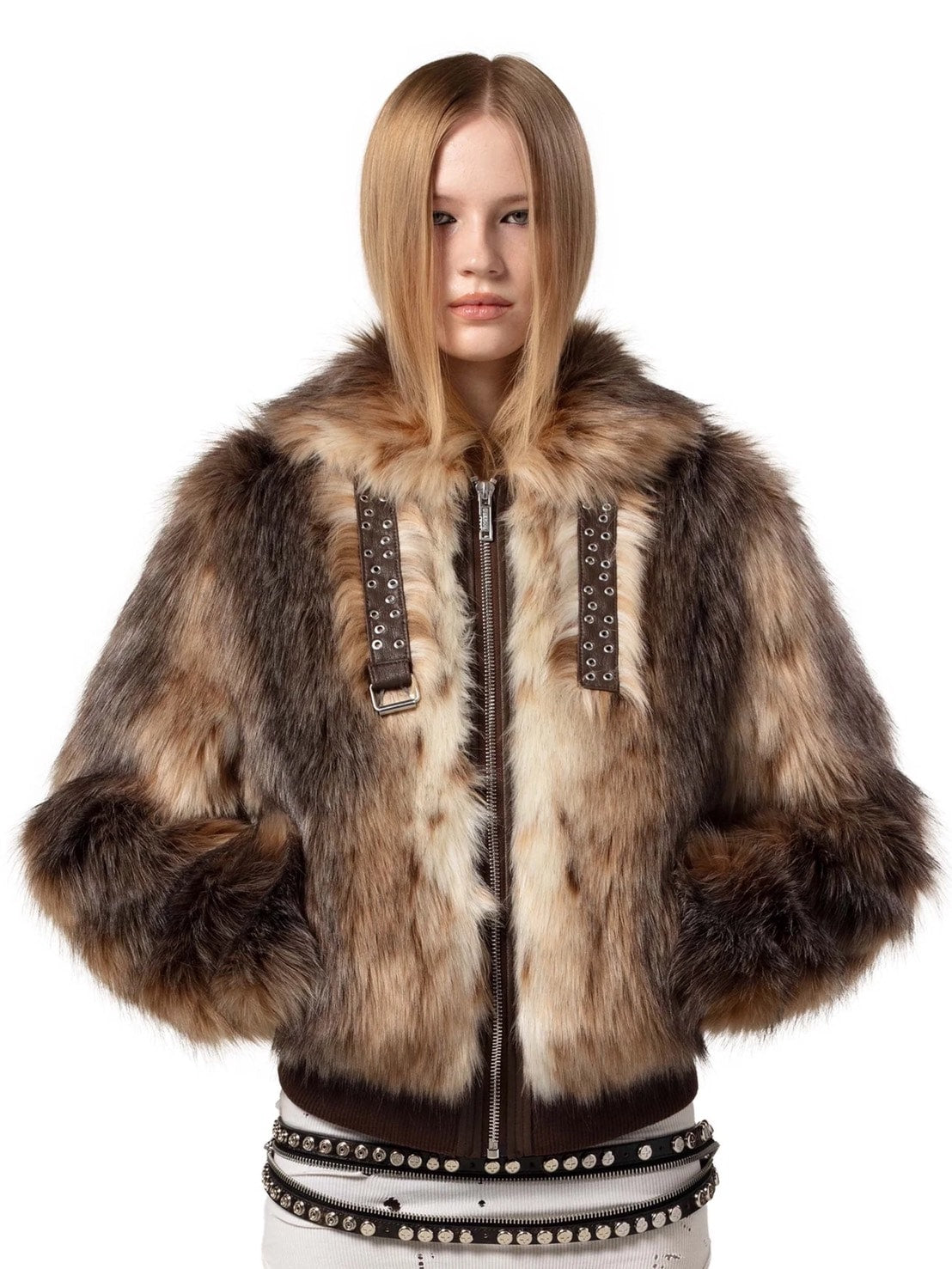 【RACER WORLDWIDE】Fur Bomber【レーサーワールドワイド】ファーボンバージャケット