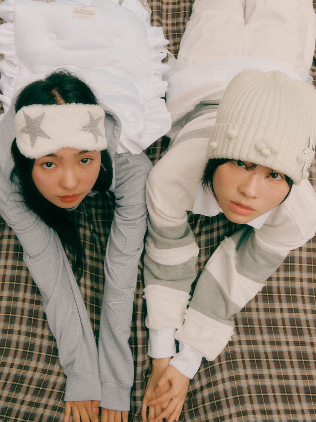 【TUOMIO】RUFFLE POLO TOP / 【トゥオミオ】ラッフル長袖ポロシャツ