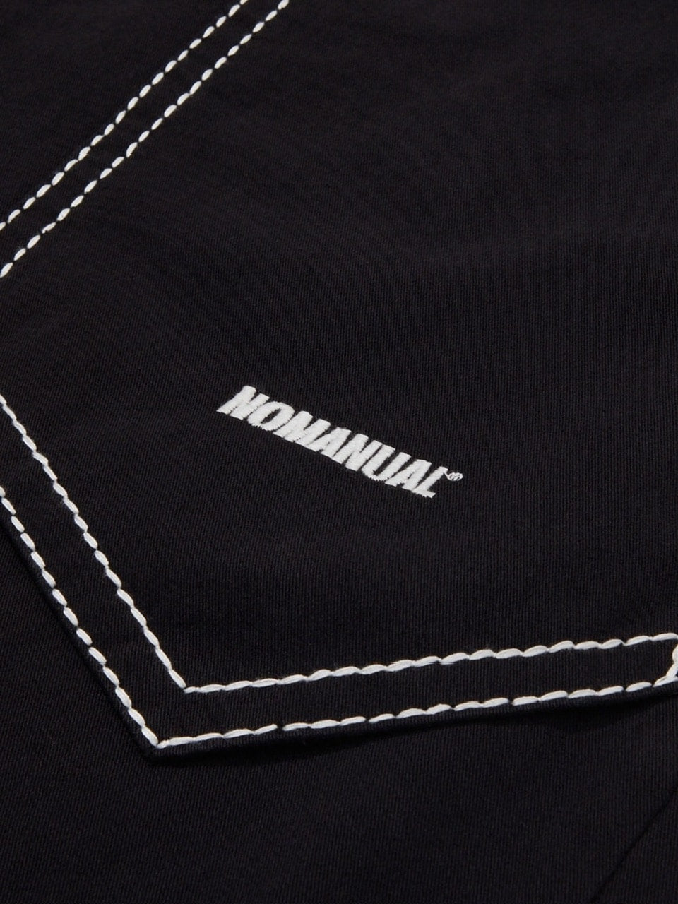 【NOMANUAL】NO RELIGION DOUBLE KNEE PANTS