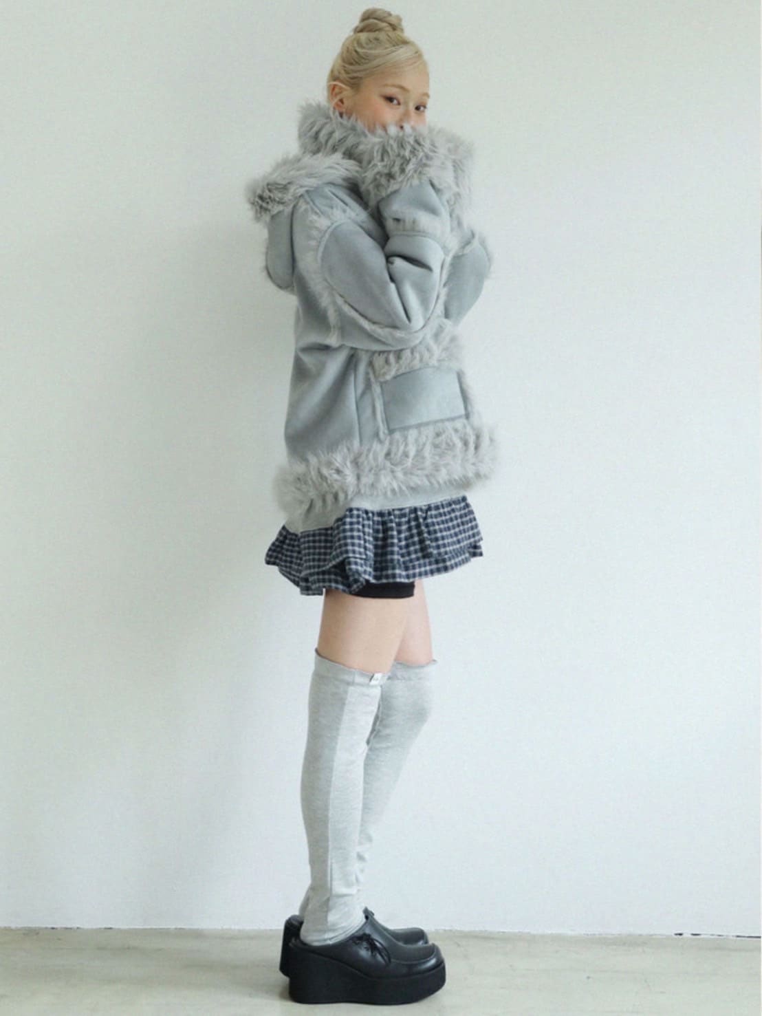 12/21 20:00 再販【Uglyshadow】REVERSIBLE SHEARLING JACKET