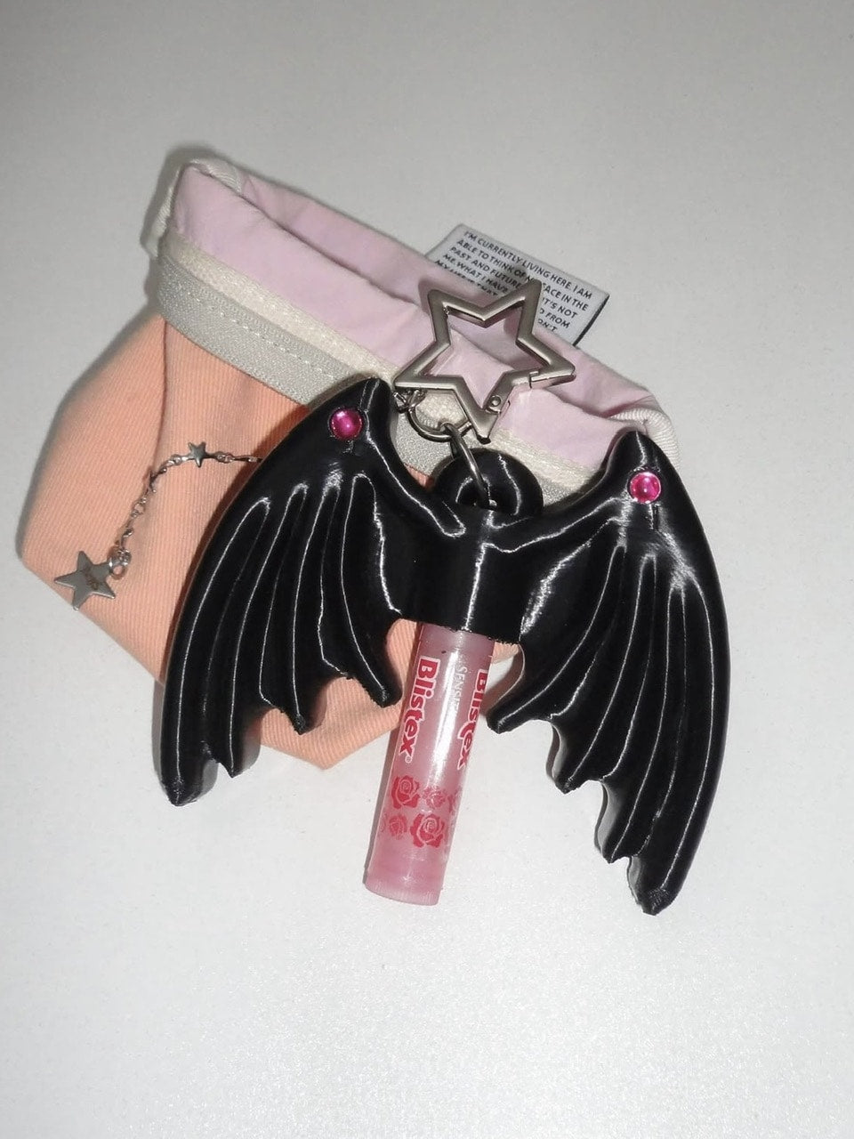 【EVERYTHINGS】DEVIL WINGS / 【エブリシングス】デビルウィングリップケースキーリング