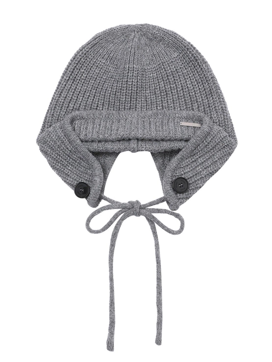 【Miseki seoul】Button trooper hat