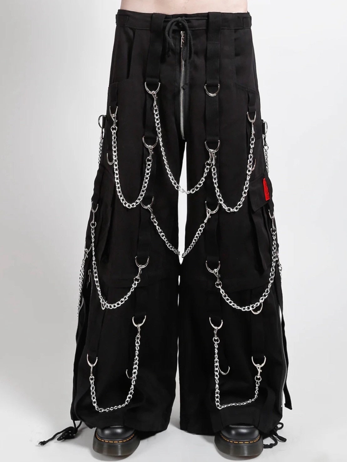 【TRIPP nyc】SUPER CHAIN PANT[AF7294M] / 【トリップ ニューヨーク 】ボンテージストラップチェーンワイドパンツ