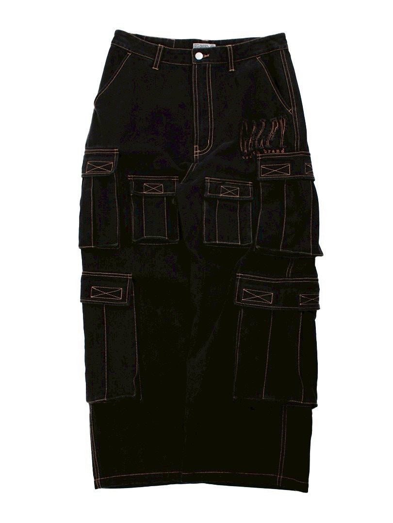 【GALFY】ぐるグニャデニムカーゴ