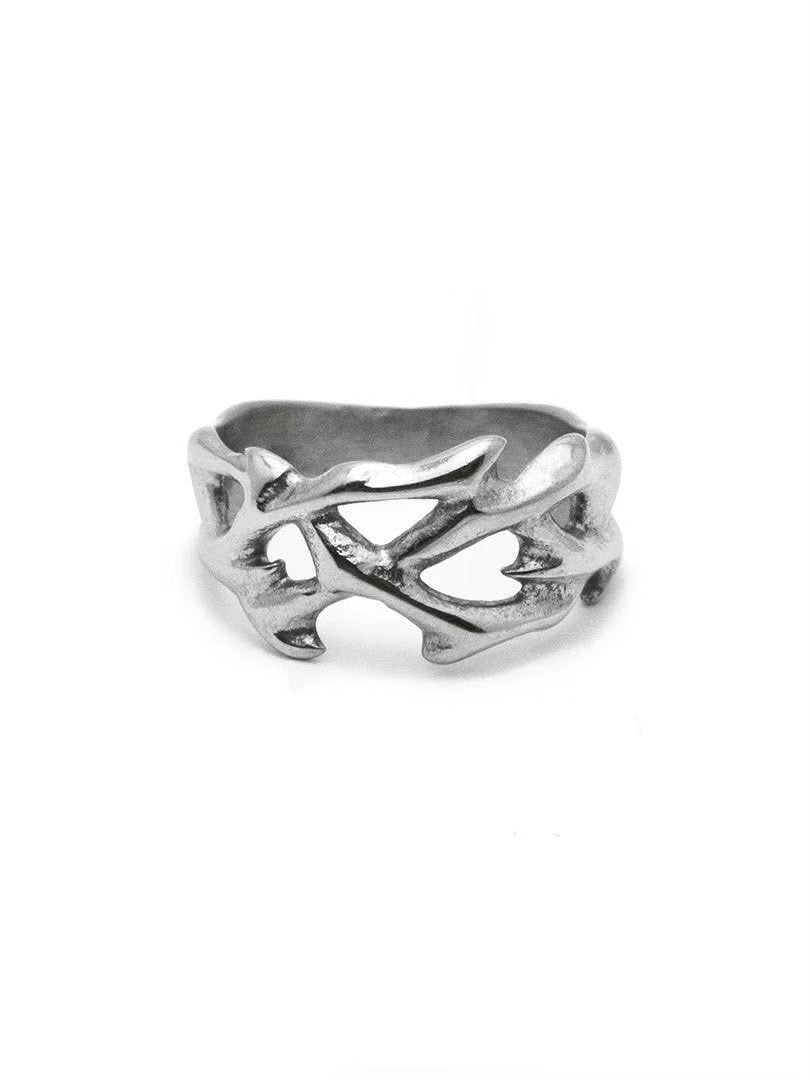 【BLIND MIND STUDIOS】Arc Ring / 【ブラインド マインド スタジオズ】シルバーリング