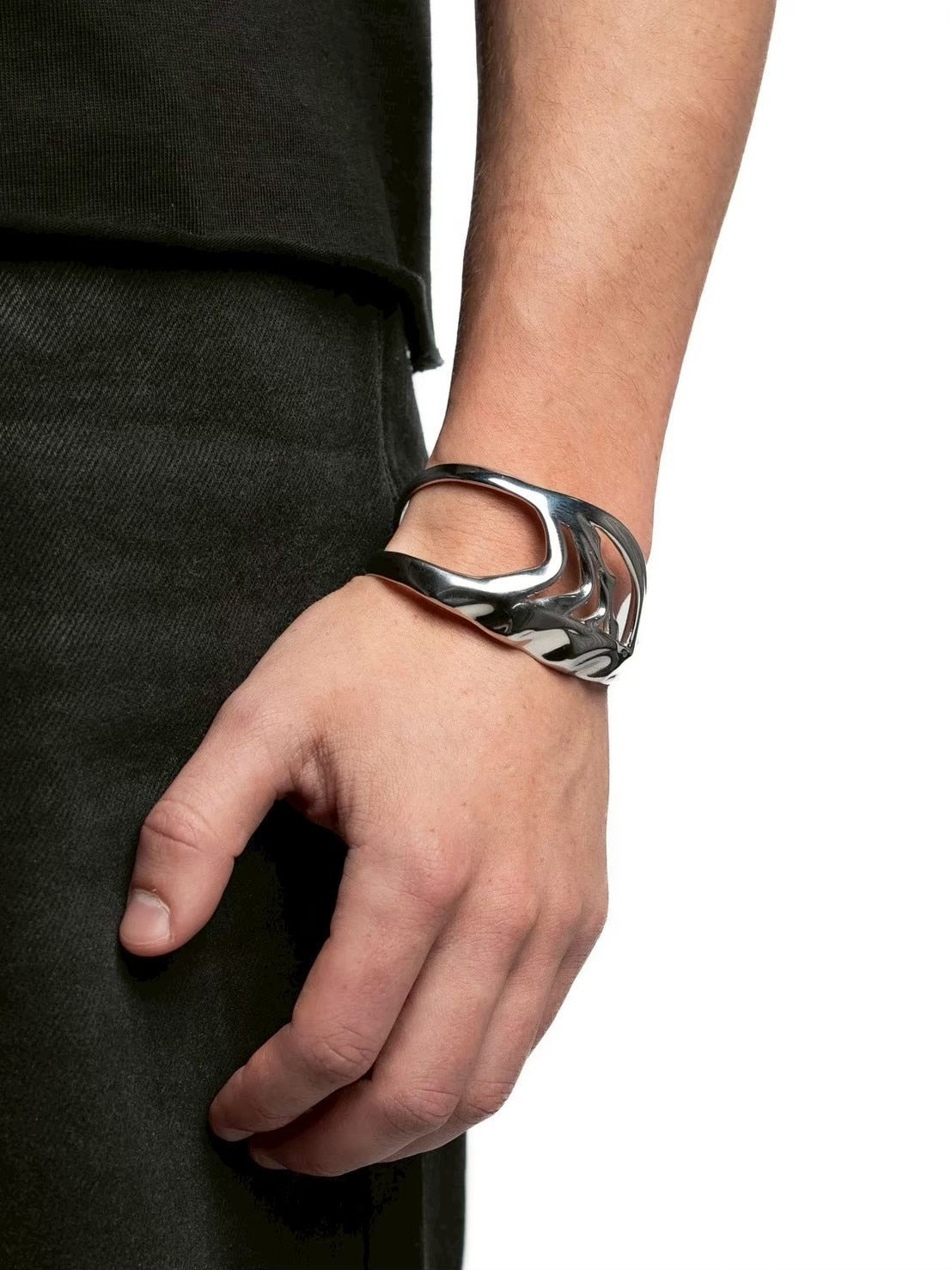 【BLIND MIND STUDIOS】Seraph Wrist Cuff / 【ブラインド マインド スタジオズ】シルバーブレスレット