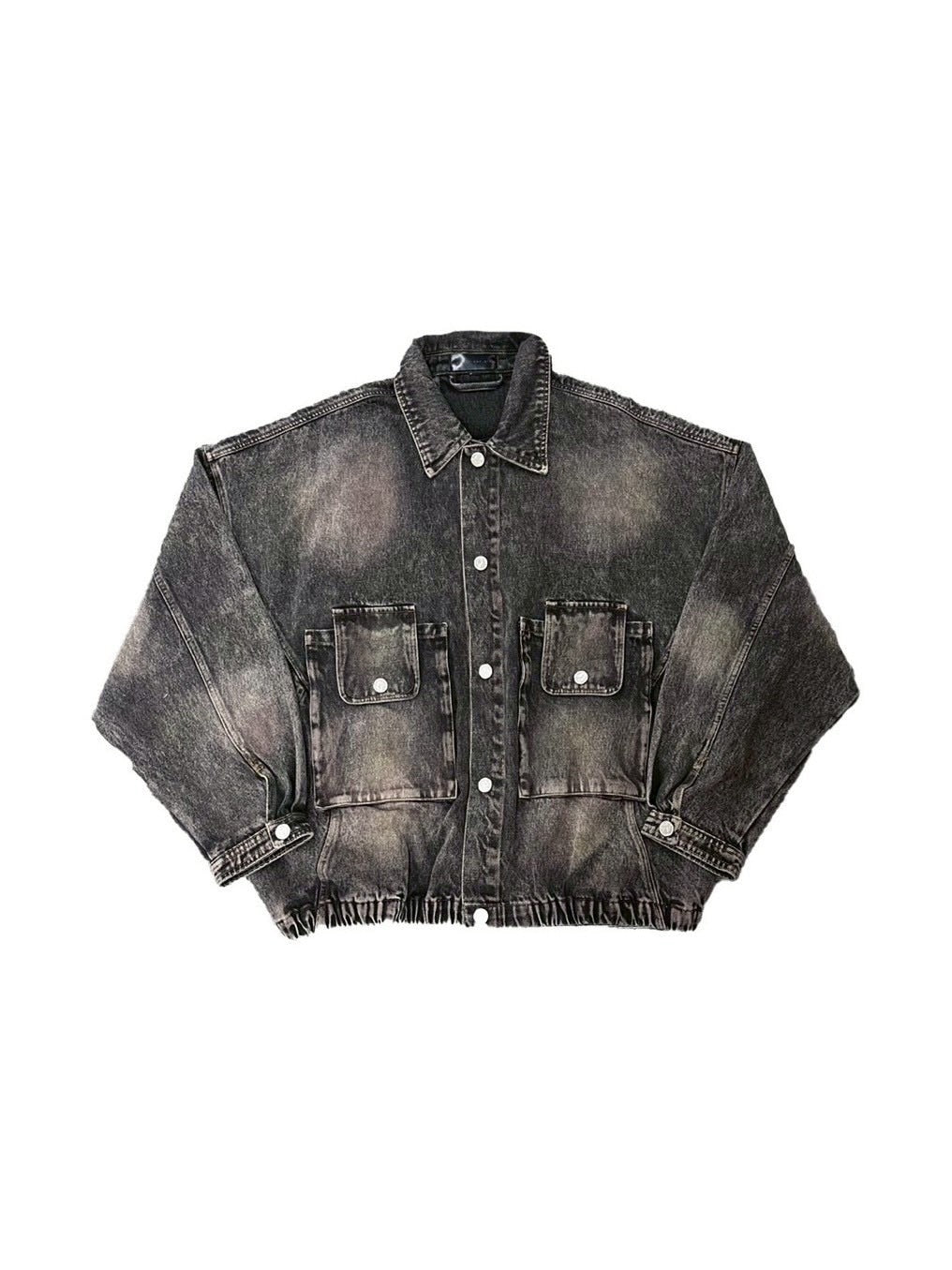 販売まだ【DIG YOUR OWN GRAVE】Washed Denim Jacket