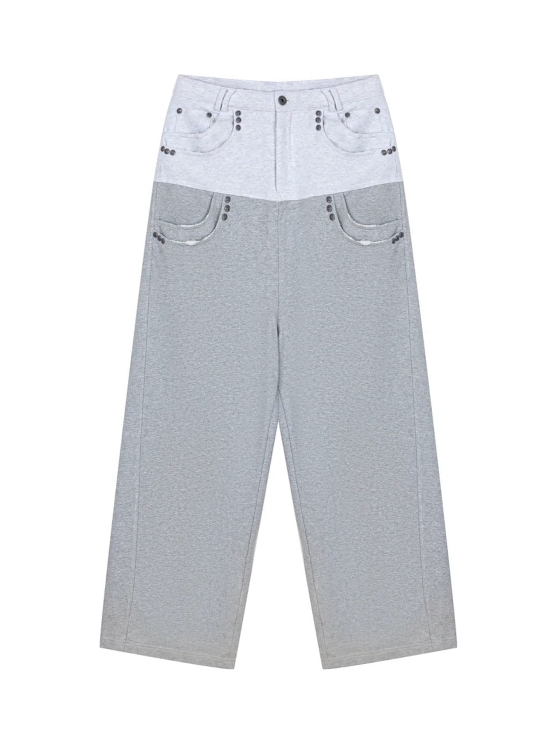 【Thought We Friends】Dray Double-Layered Sweatpants