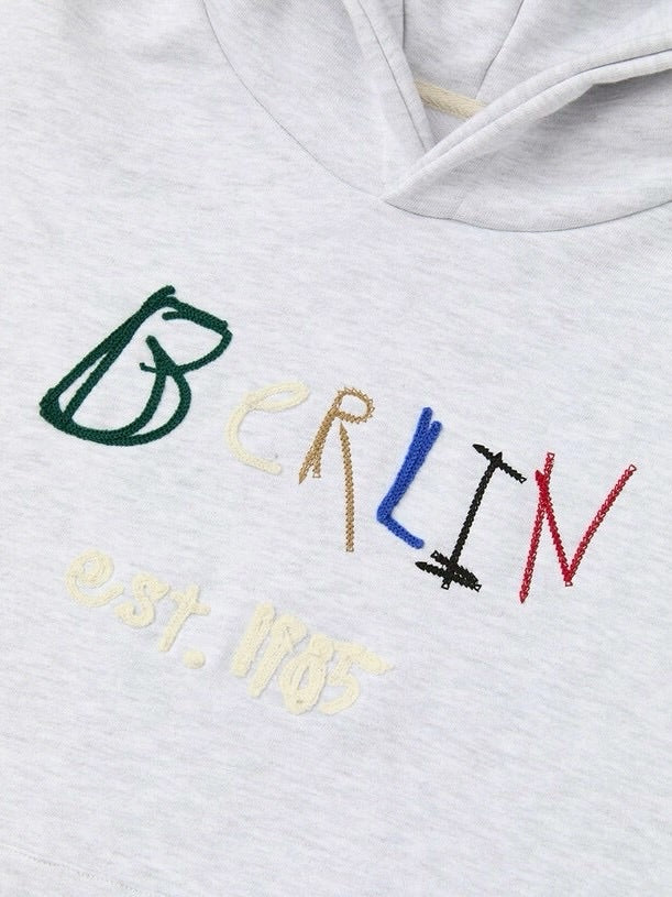 【DNSR】Crop Berlin Hoodie