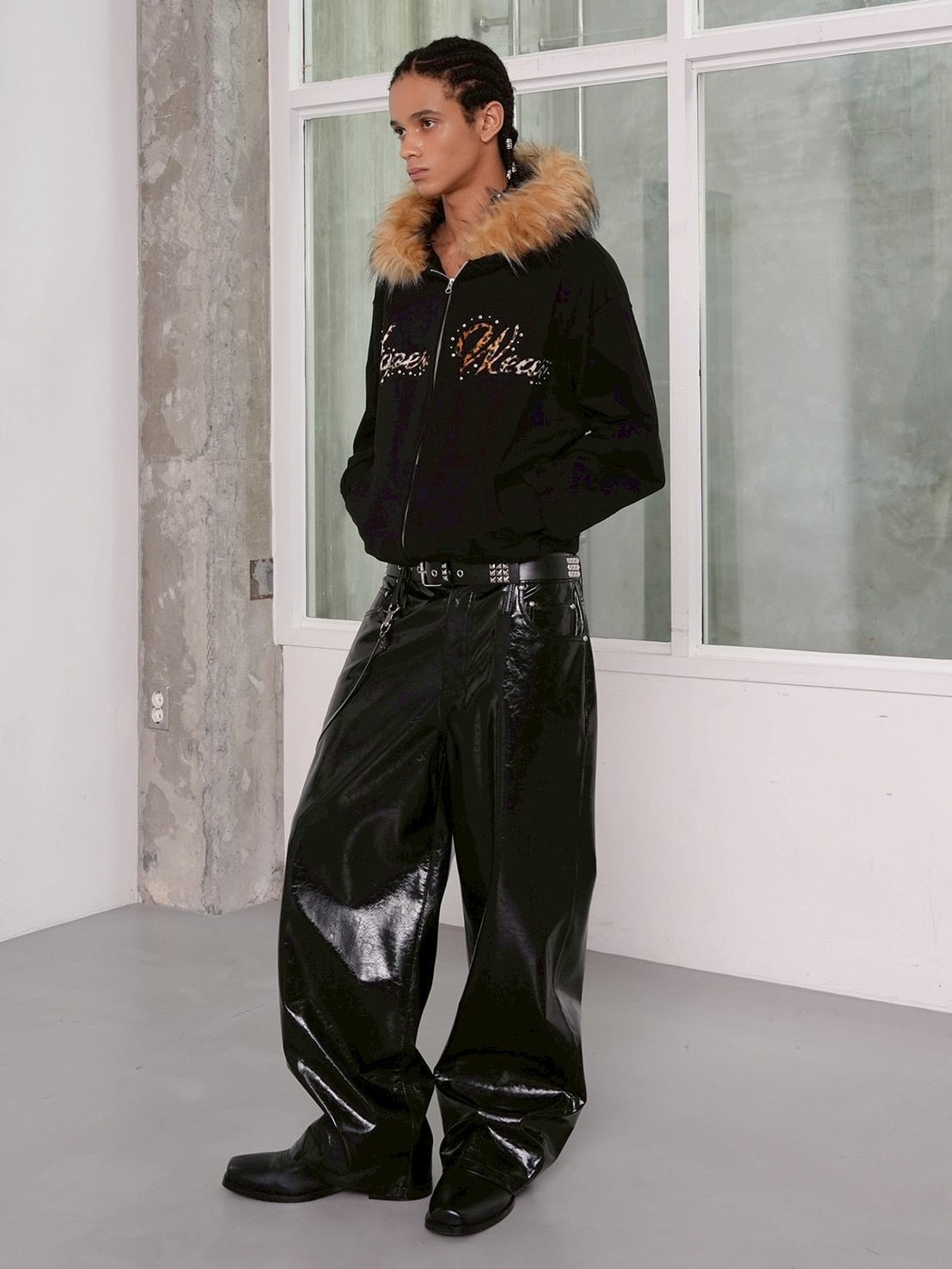 【ESC STUDIO】Patent leather pants