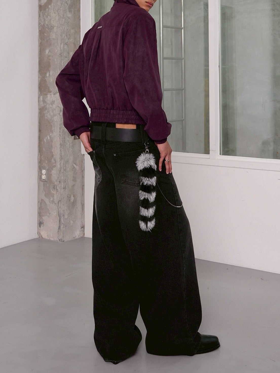 【ESC STUDIO】Fur tail multi chain