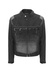 【SURGERY】surgery denim biker jacket / 【サージェリー】サージェリー デニム バイカー ジャケット