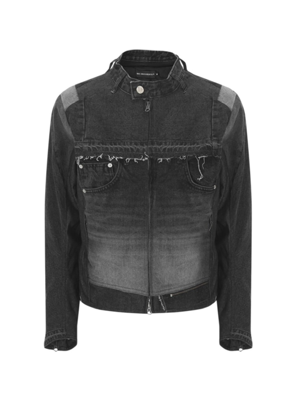 【SURGERY】surgery denim biker jacket / 【サージェリー】サージェリー デニム バイカー ジャケット