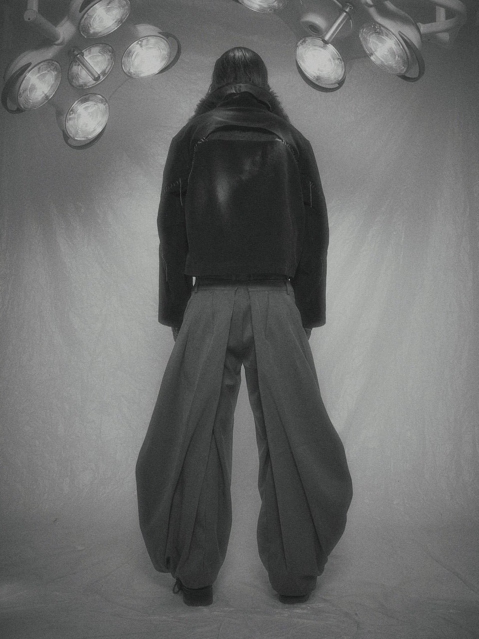 【SURGERY】Surgery sutured fur trimming jacket