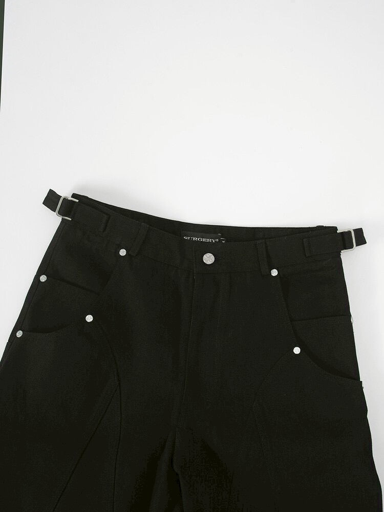 【SURGERY】surgery structured boot-pants