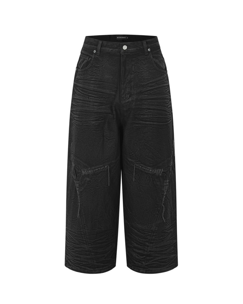 【SURGERY】surgery sutured wide burnished pants