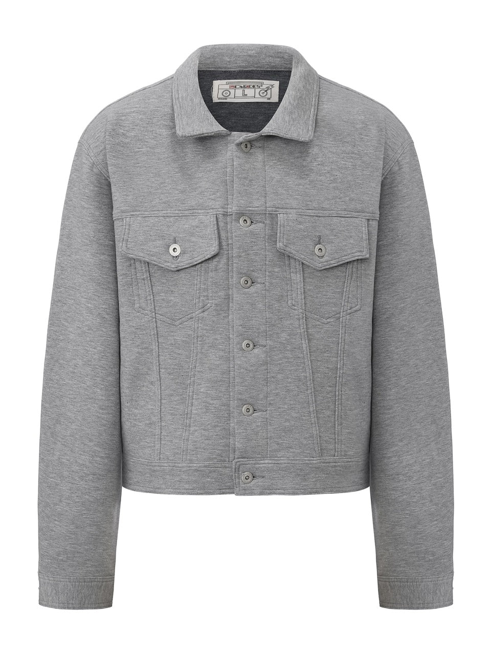 【DND4DES】Wool Knitted Jacket /【ディーエヌディーフォーデス】シンプルポケットカラージャケット