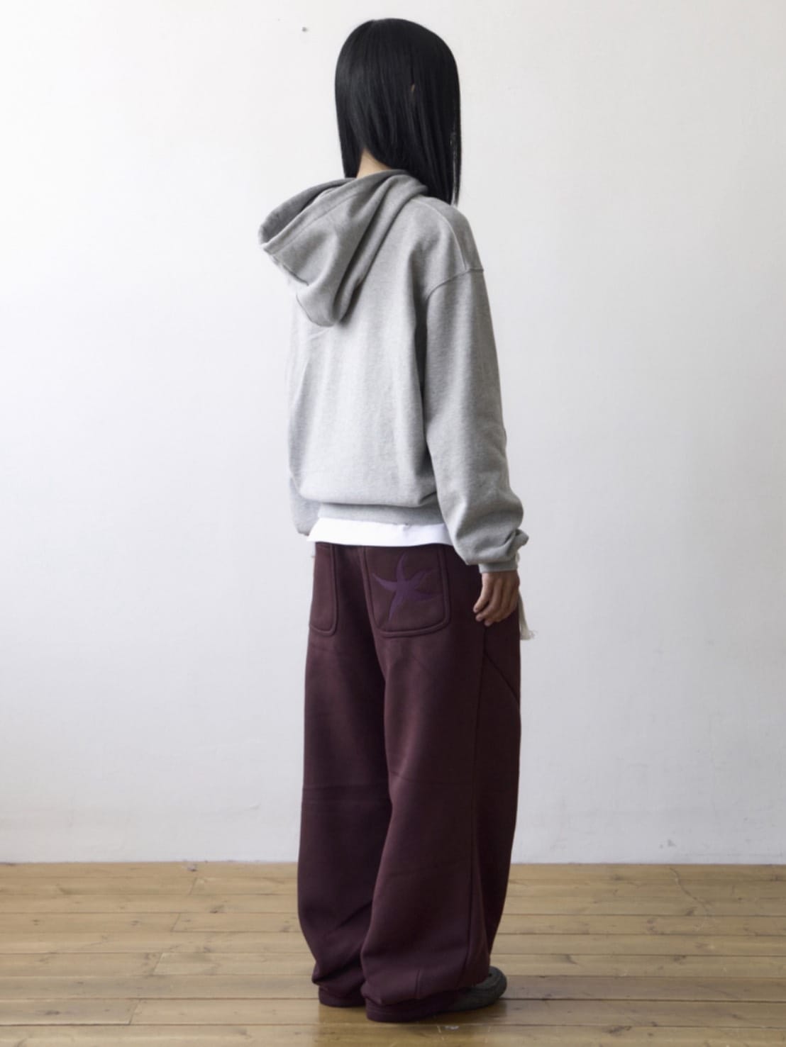 【THECOLDESTMOMENT】TCM starfish contour hoodie