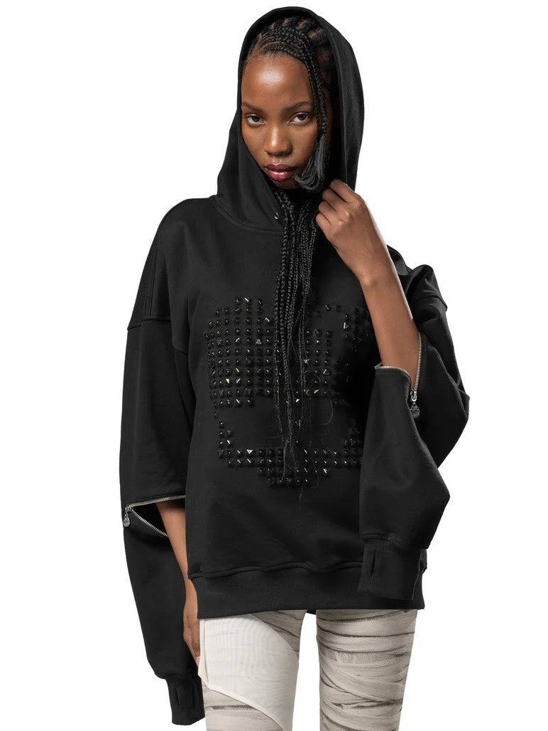 【RACER WORLDWIDE】Racer x Monster High Studded Hoodie