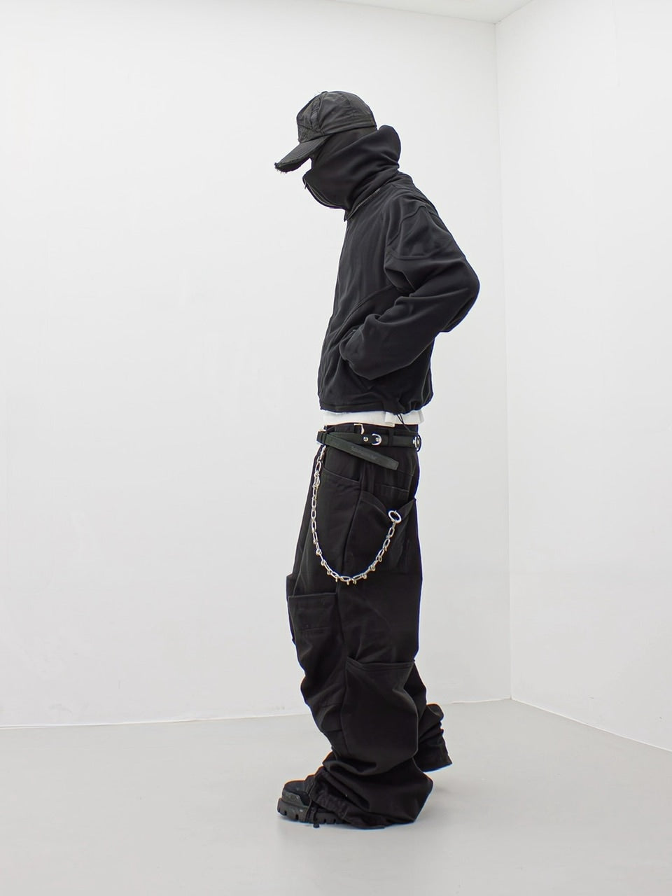 【roaringrad】BALACLAVA FLEECE HOOD JACKET