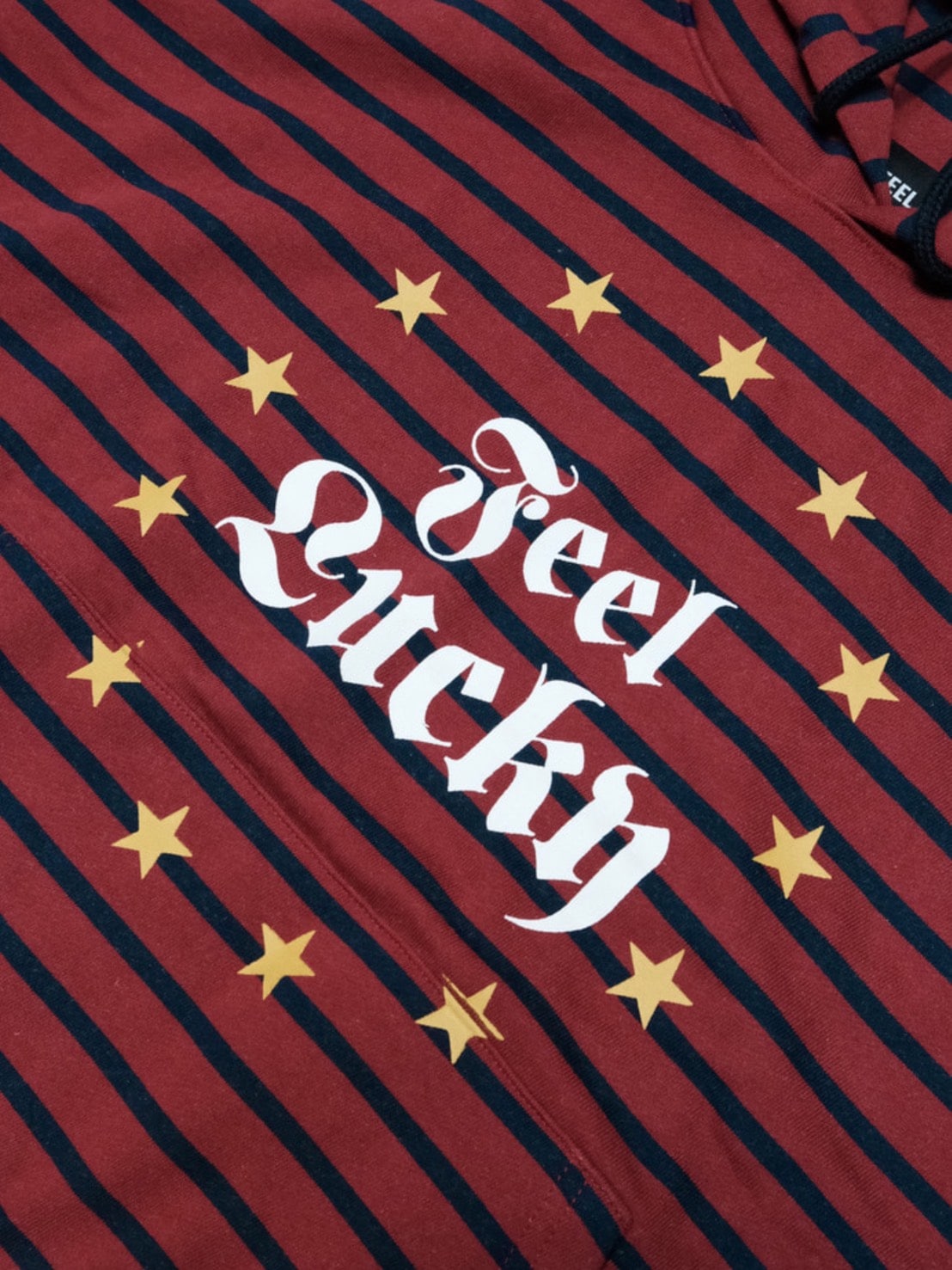 【IFEELLUCKY】Lucky stripe hoodie