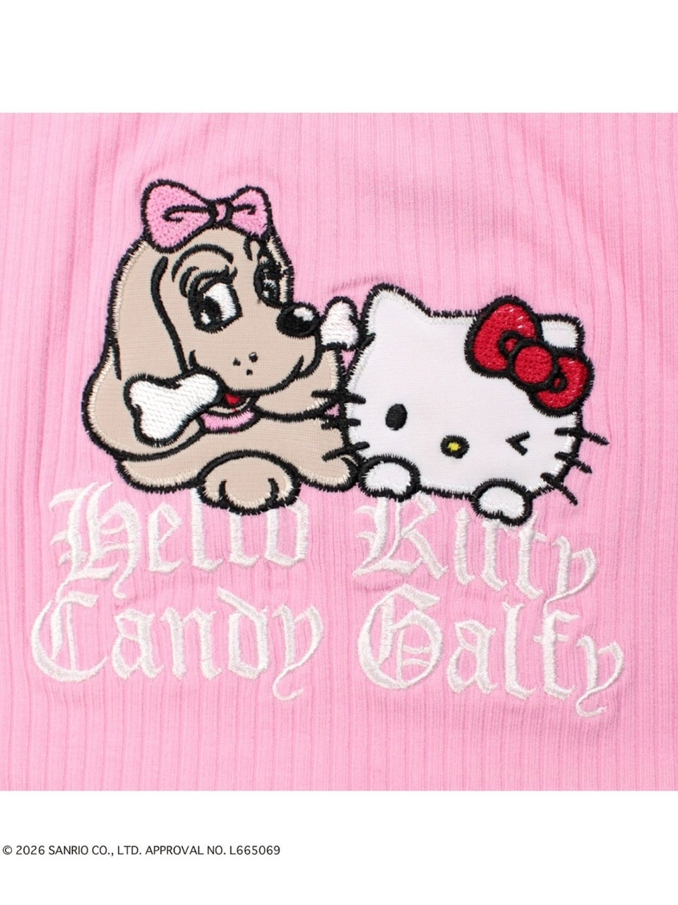 【GALFY×KITTY】仲子レースタンク / 【ガルフィー×キティー】キティレースキャミソール