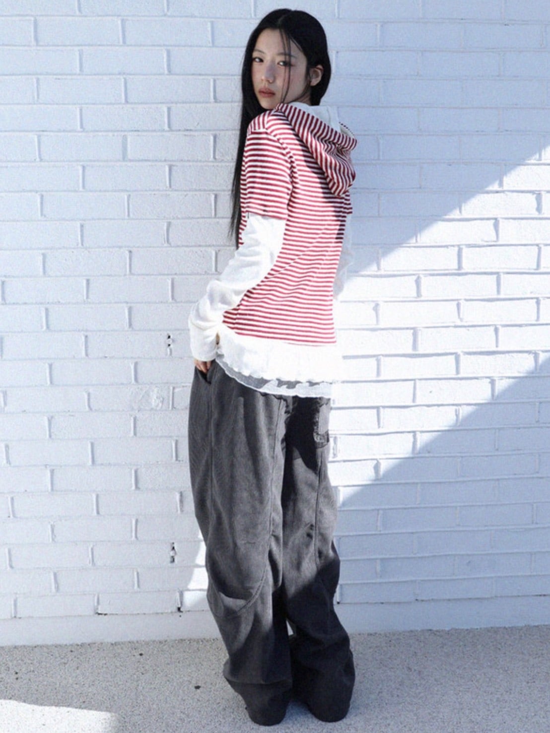 12/21 20:00 発売【Uglyshadow】LACE CORDUROY PANTS
