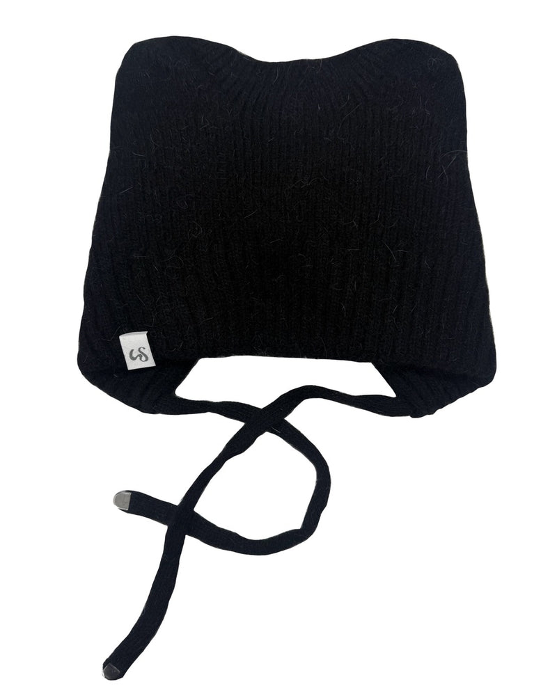 12/21 20:00 発売【Uglyshadow】LACE KNIT CAT BEANIE