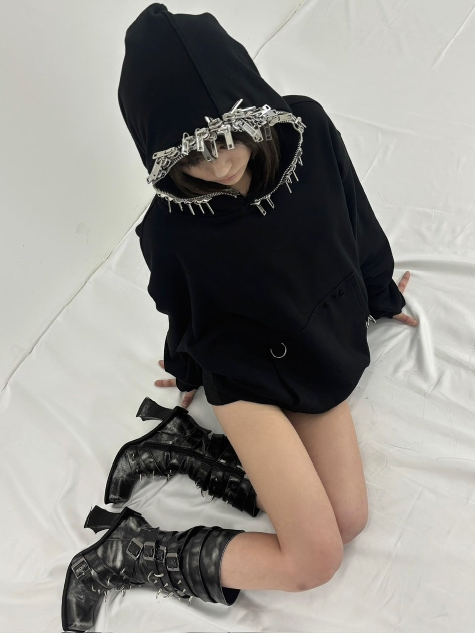 【YIKAI LABORATORY】Luxury zipper hoodie