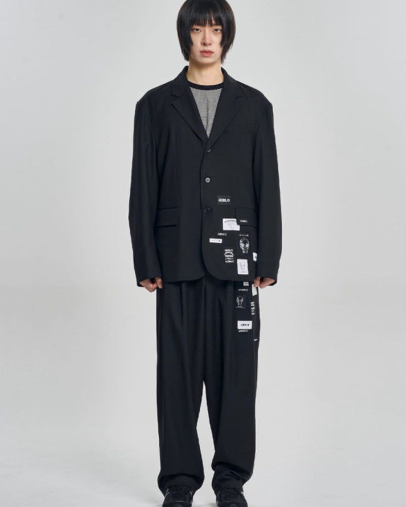 着画、物撮りまだ【AJOBYAJO】Wool Blend Expensive Oversized Jacket