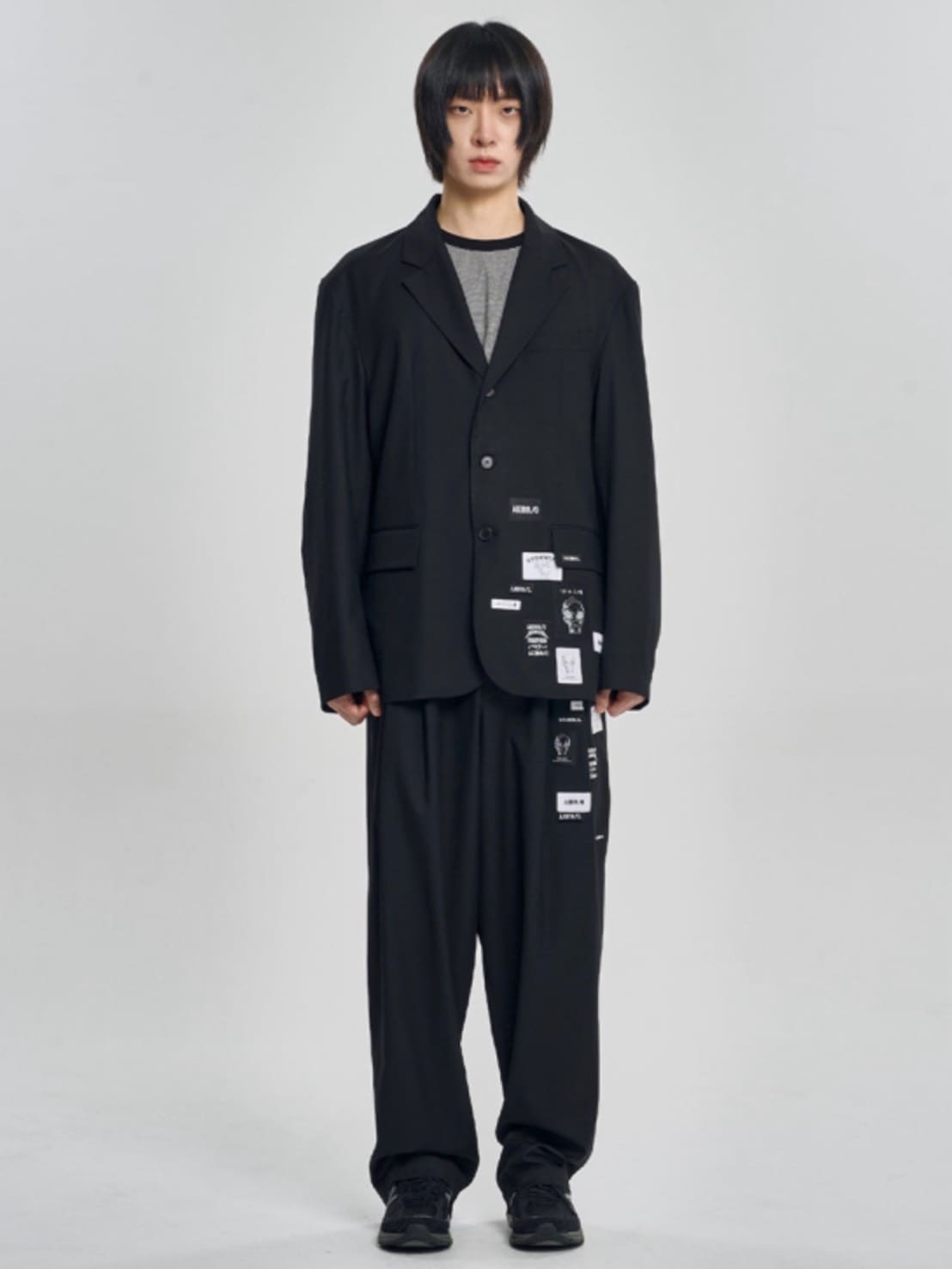 着画、物撮りまだ【AJOBYAJO】Wool Blend Expensive Oversized Jacket