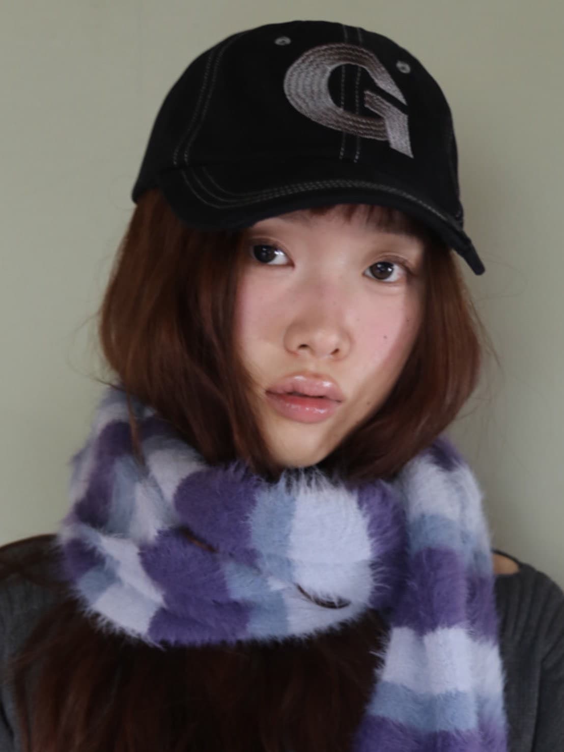 【IUGAMAKARAS】G Needlework Ball Cap