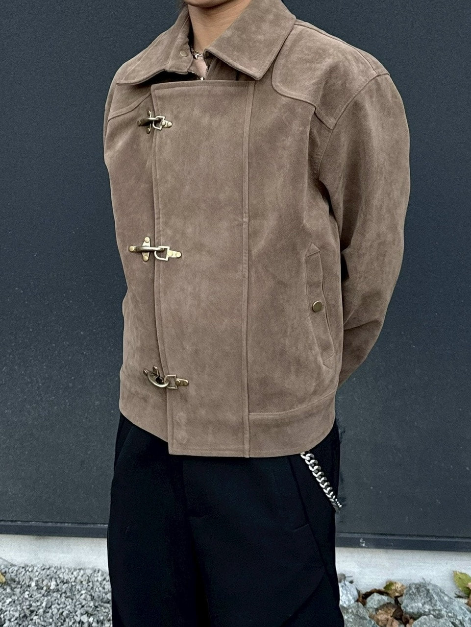 国際配送【RENOL】fireman suede jacket (2color)