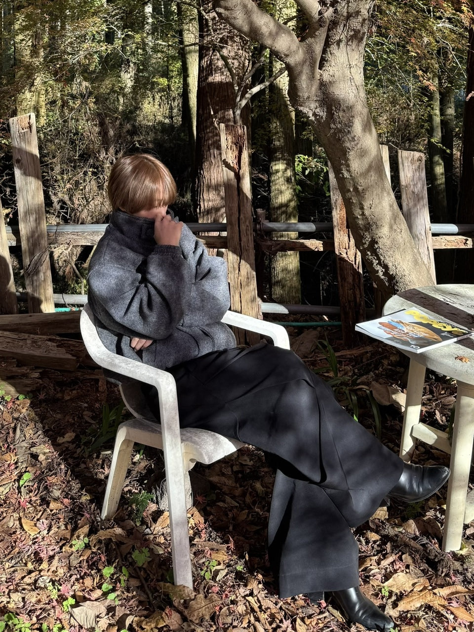 国際配送【RENOL】stand collar jacket