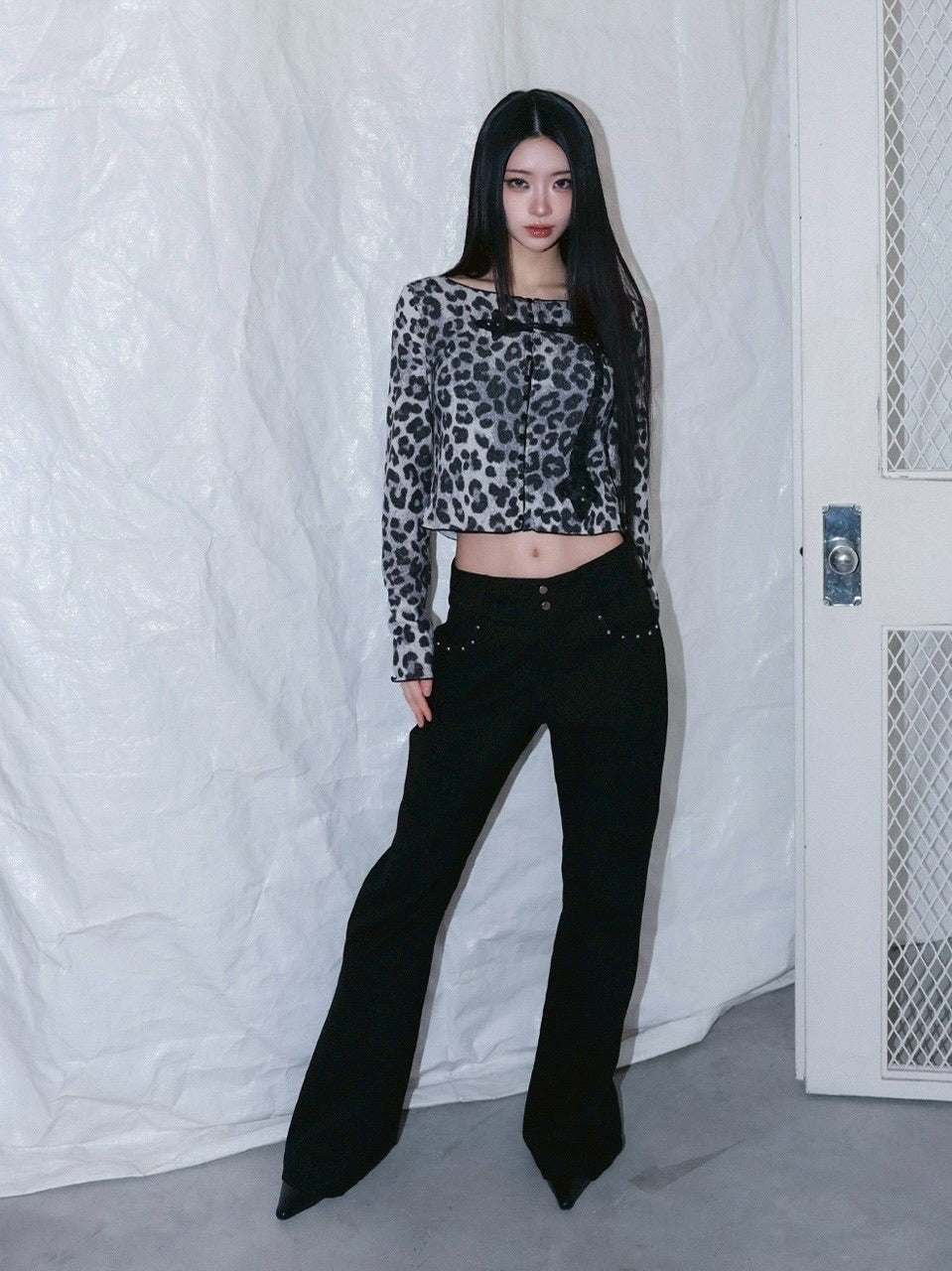 1/2 20:00発売【CHERRYQUIRI】metalic stud boots cut pt