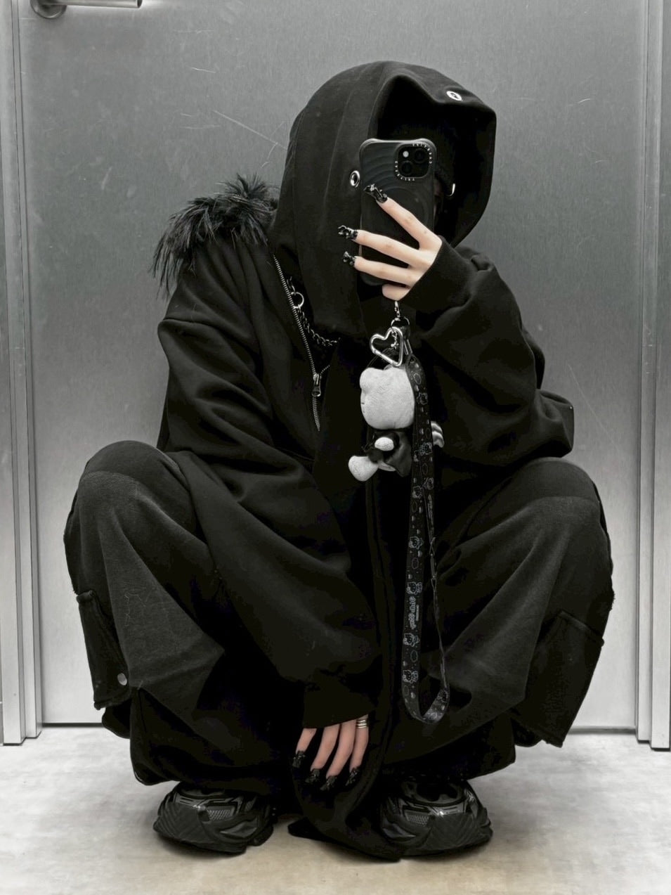 受注制【nmtc +】sweat eyelet balaclava